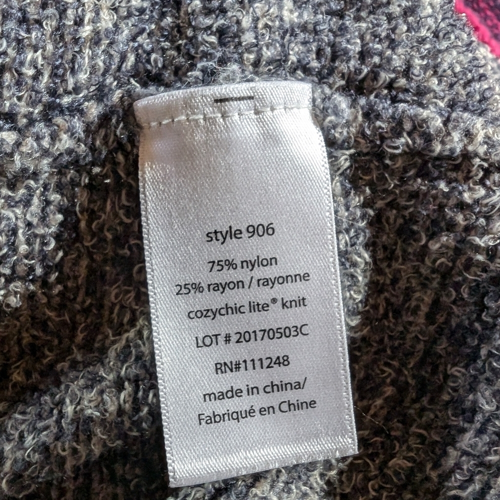 Barefoot Dreams Cozy Gray Hoodie Sweater - Picture 16 of 16